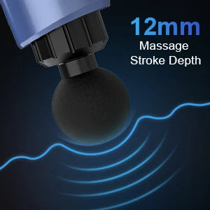 NextGen Massage Gun – 30 Speeds, LED Touch Screen & 10 Massage Heads for Ultimate Muscle Relief!