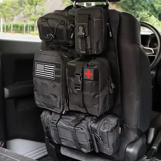 NextGen™ Car Seat Organizer With Detachable Pouches