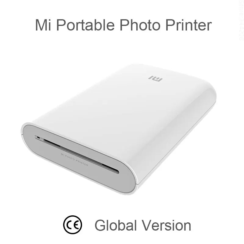 Portable Mini Photo Printer – Inkless, Bluetooth, AR Video Printing!