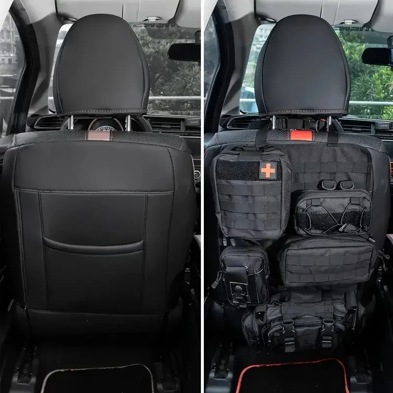 NextGen™ Car Seat Organizer With Detachable Pouches