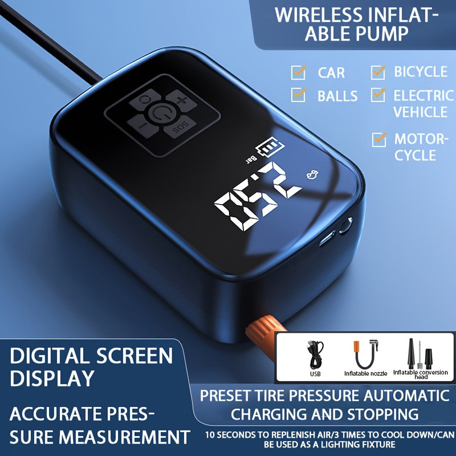 NextGen Portable Wireless  Car Air Compressor